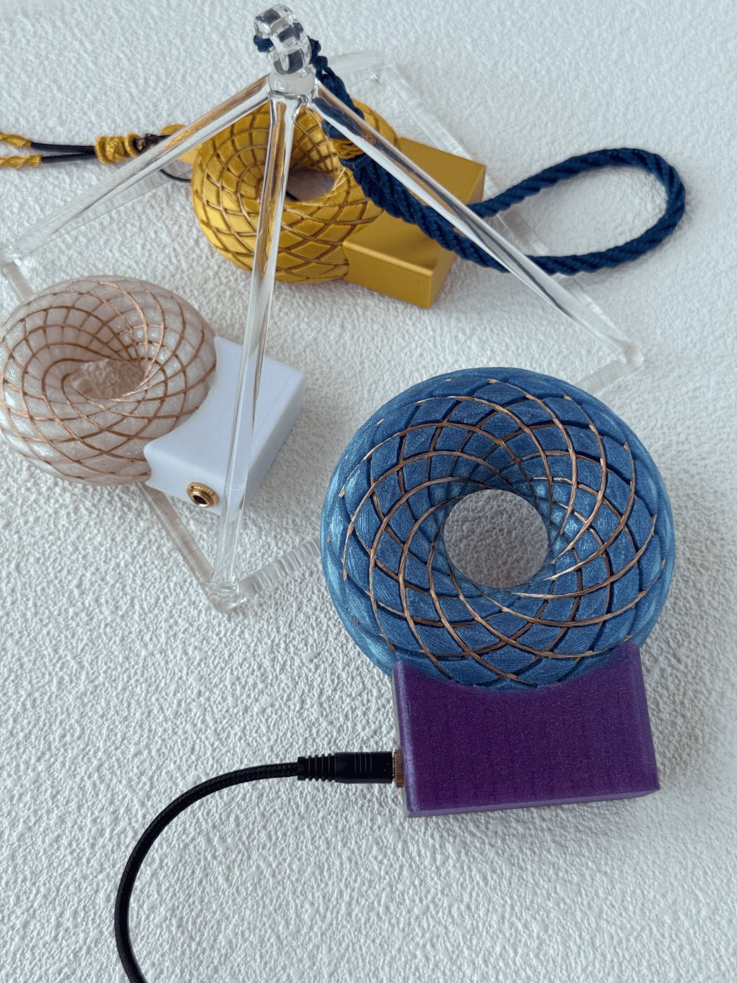 Custom Handmade Rodin Coil Model | Frequency tool | Personalized Toroid Field Generator
