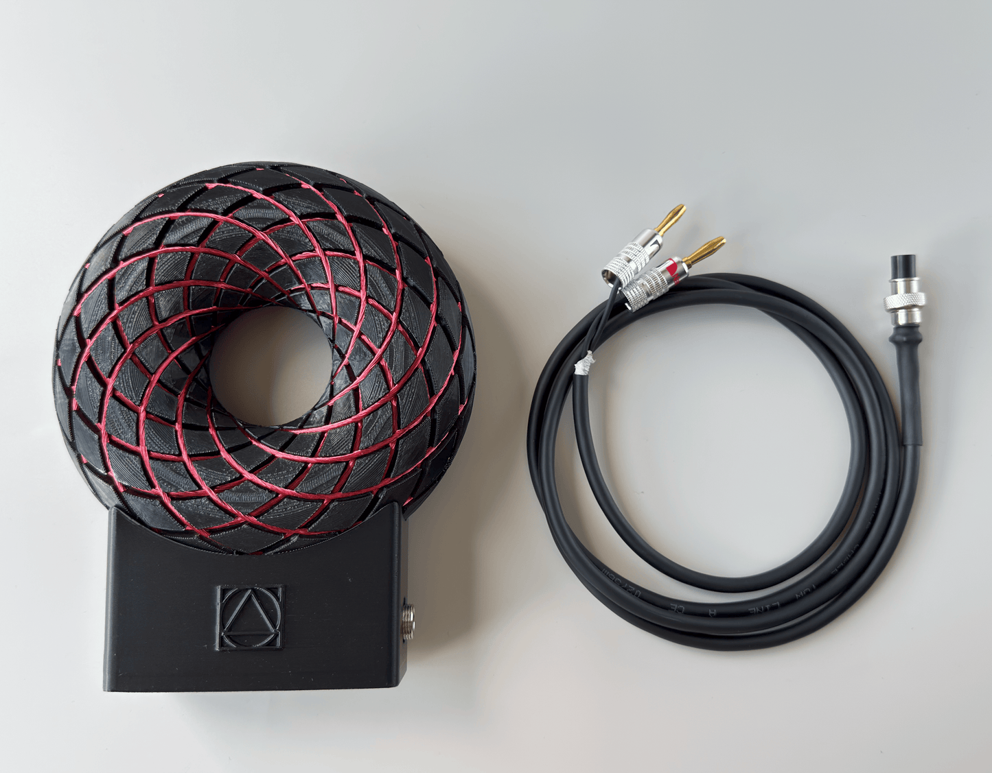 5.9"/15cm Big size Rodin coil Toroidal Device (Banana Plug Connection)