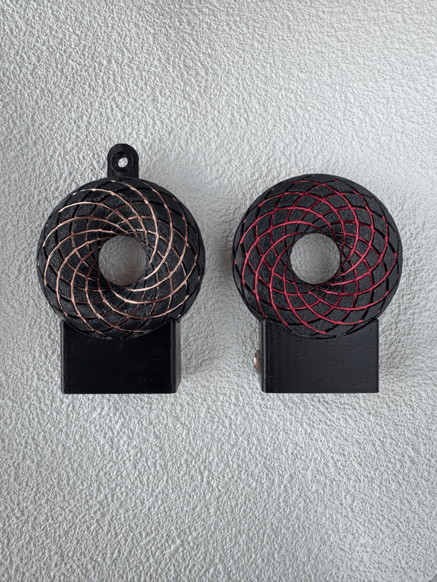 2.36“/6cm Mini Rodin Coil Pendant – Handmade Model with Lanyard | vortex coil | Toroid Vortex Wave Field Generator