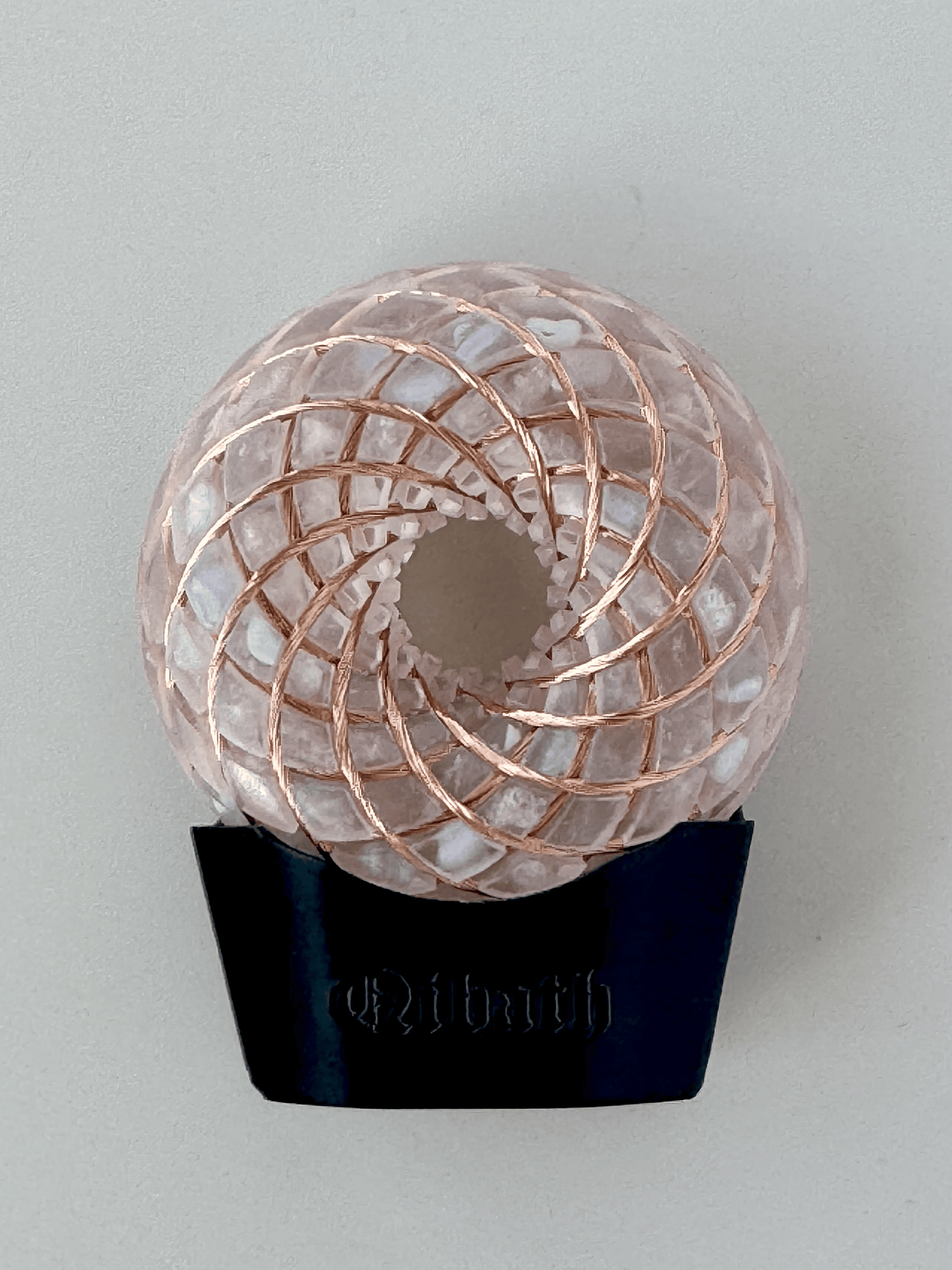 6CM-Handmade Rodin Coil Torus Orgonite Quartz vortex field Crystal energy meditate aid frequency tools scalarwaves