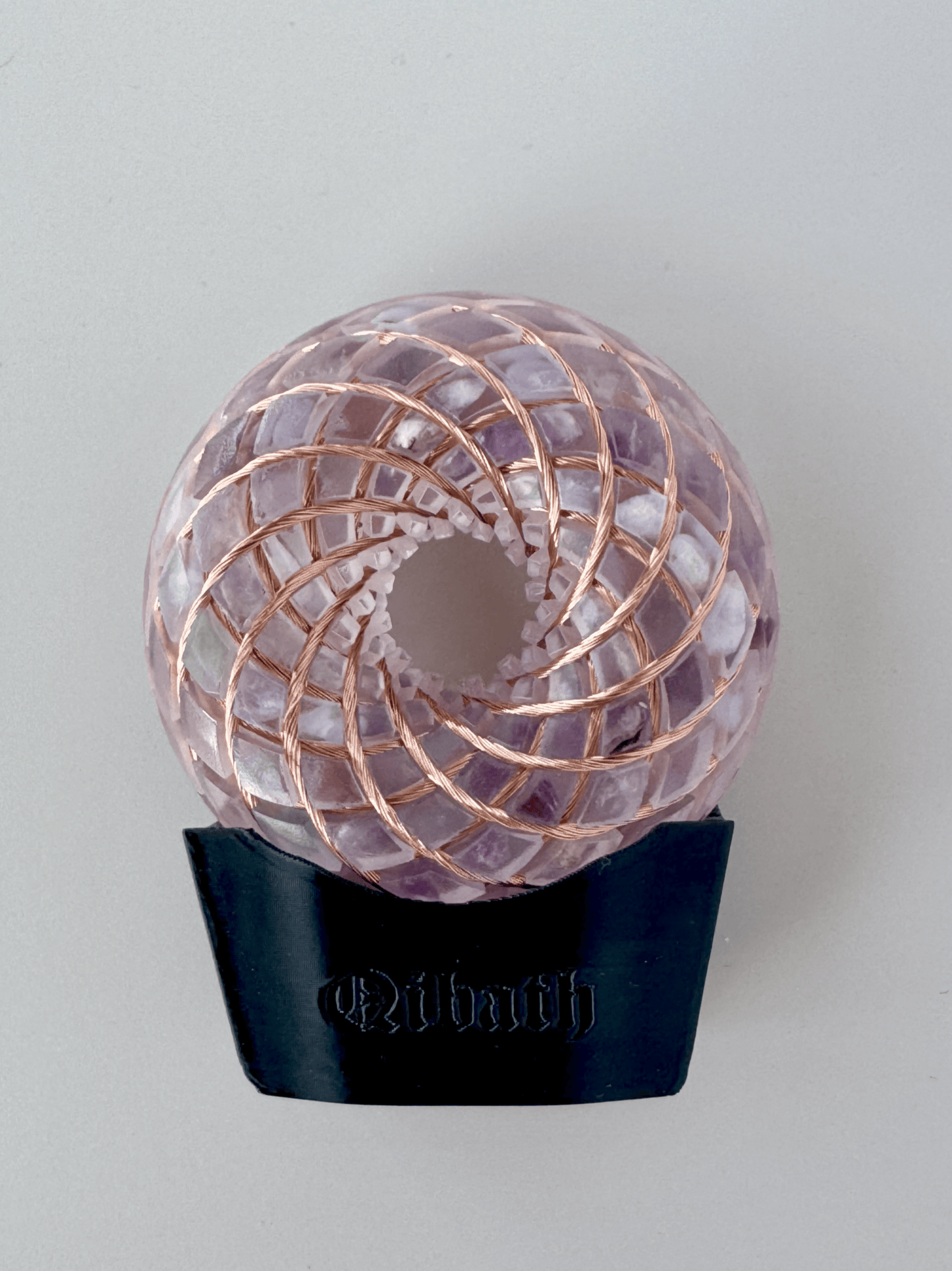 6CM-Handmade Rodin Coil Torus Orgonite Quartz vortex field Crystal energy meditate aid frequency tools scalarwaves