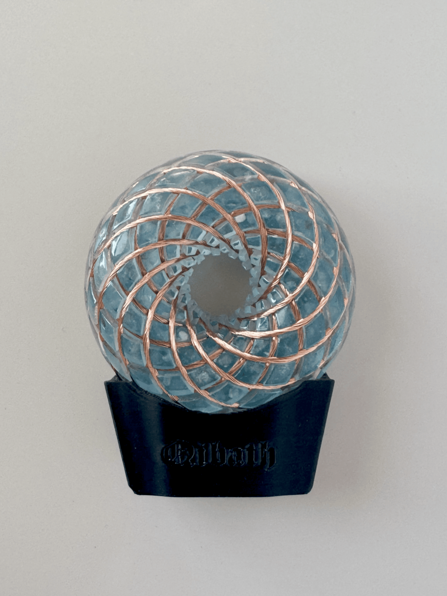 6CM-Handmade Rodin Coil Torus Orgonite Quartz vortex field Crystal energy meditate aid frequency tools scalarwaves