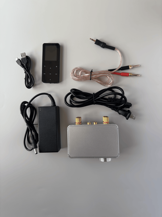 Bluetooth Amplifier & Banana Plug Audio Cable & Bluetooth digital player
