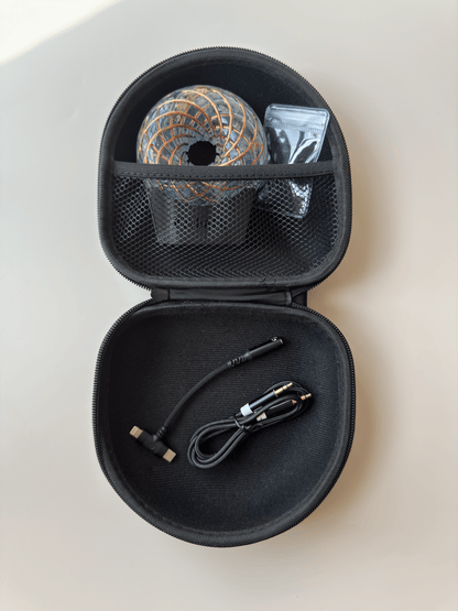 9CM- Handmade Rodin Coil Torus Orgonite Quartz Crystal