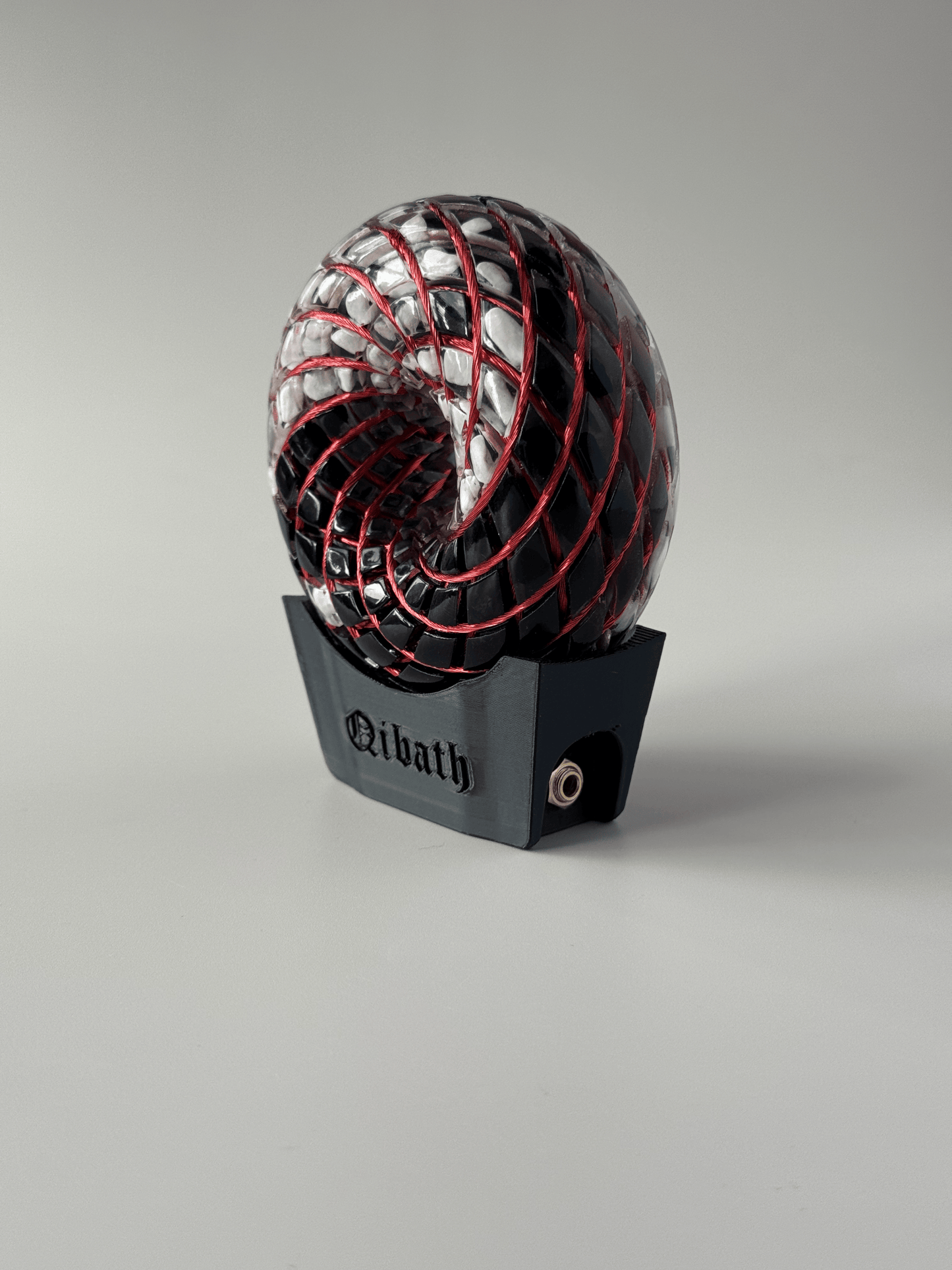 9CM- Yin Yang Rodin Coil Torus Orgonite Quartz Crystal