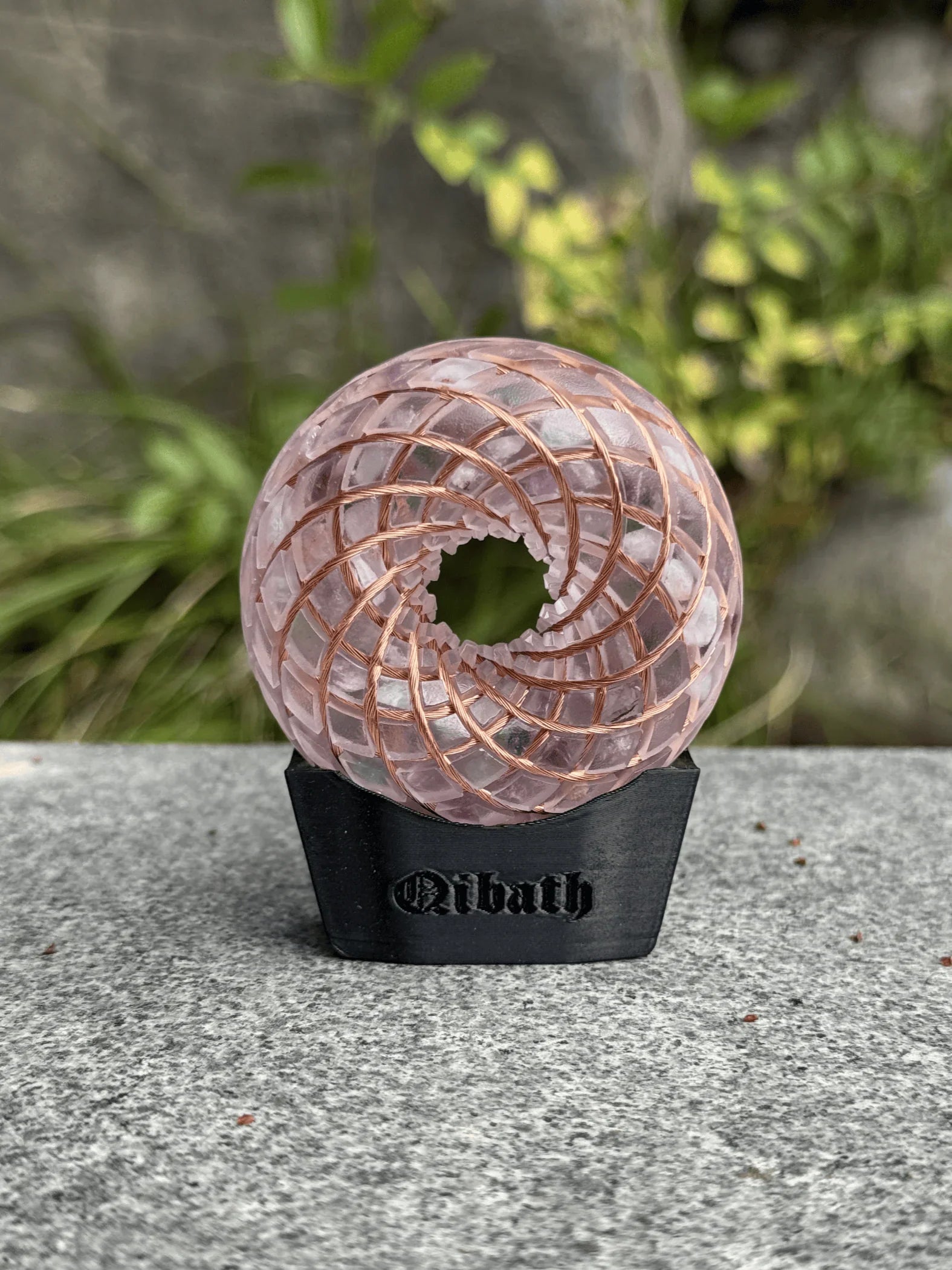 6CM-Handmade Rodin Coil Torus Orgonite vortex energy meditate frequency tools scalar waves