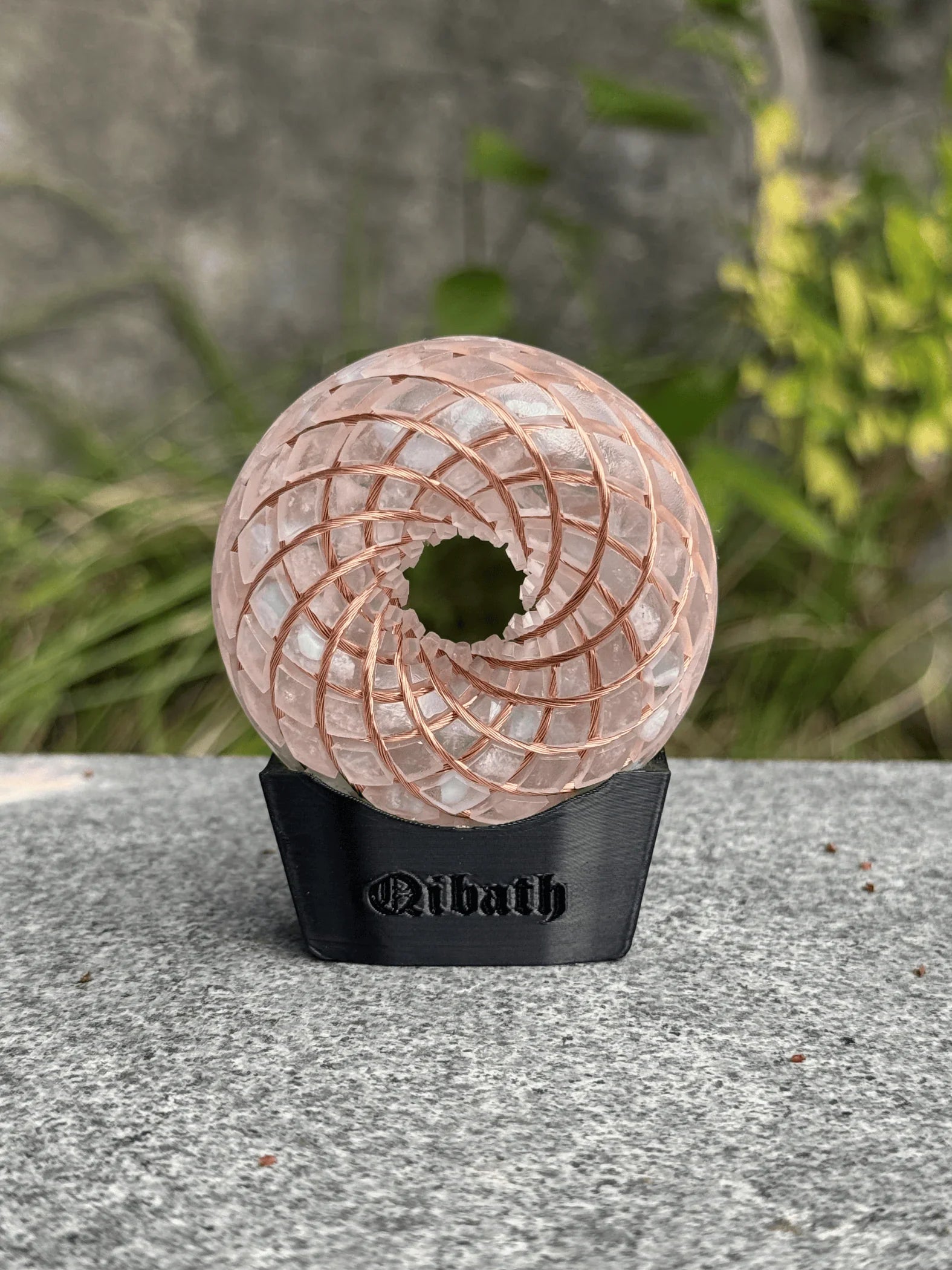 6CM-Handmade Rodin Coil Torus Orgonite vortex energy meditate frequency tools scalar waves