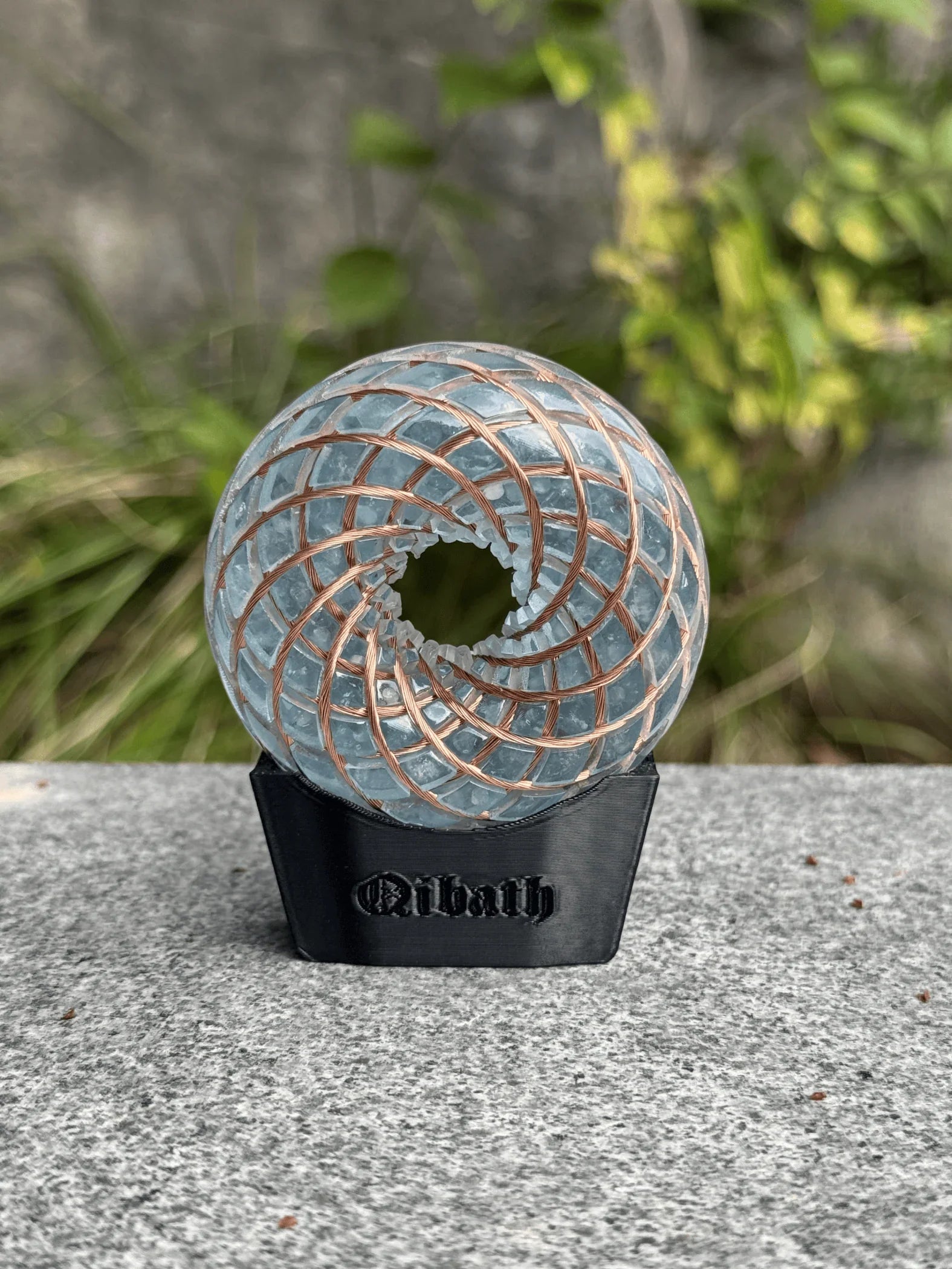 6CM-Handmade Rodin Coil Torus Orgonite vortex energy meditate frequency tools scalar waves