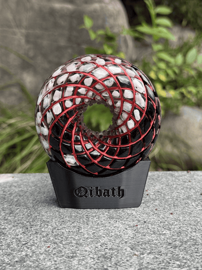 9CM- Yin Yang Rodin Coil Torus Orgonite Quartz Crystal