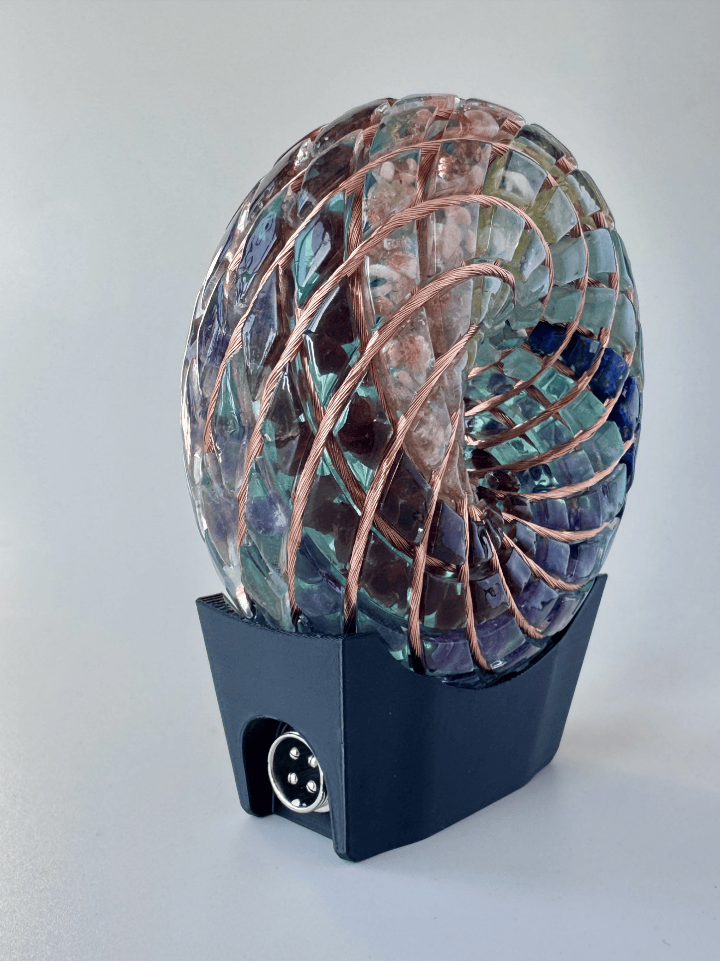 Custom made Torus Orgone Rodin Coil 7 Chakra Energy Generator vortex kit Meditation Healing PEMF device