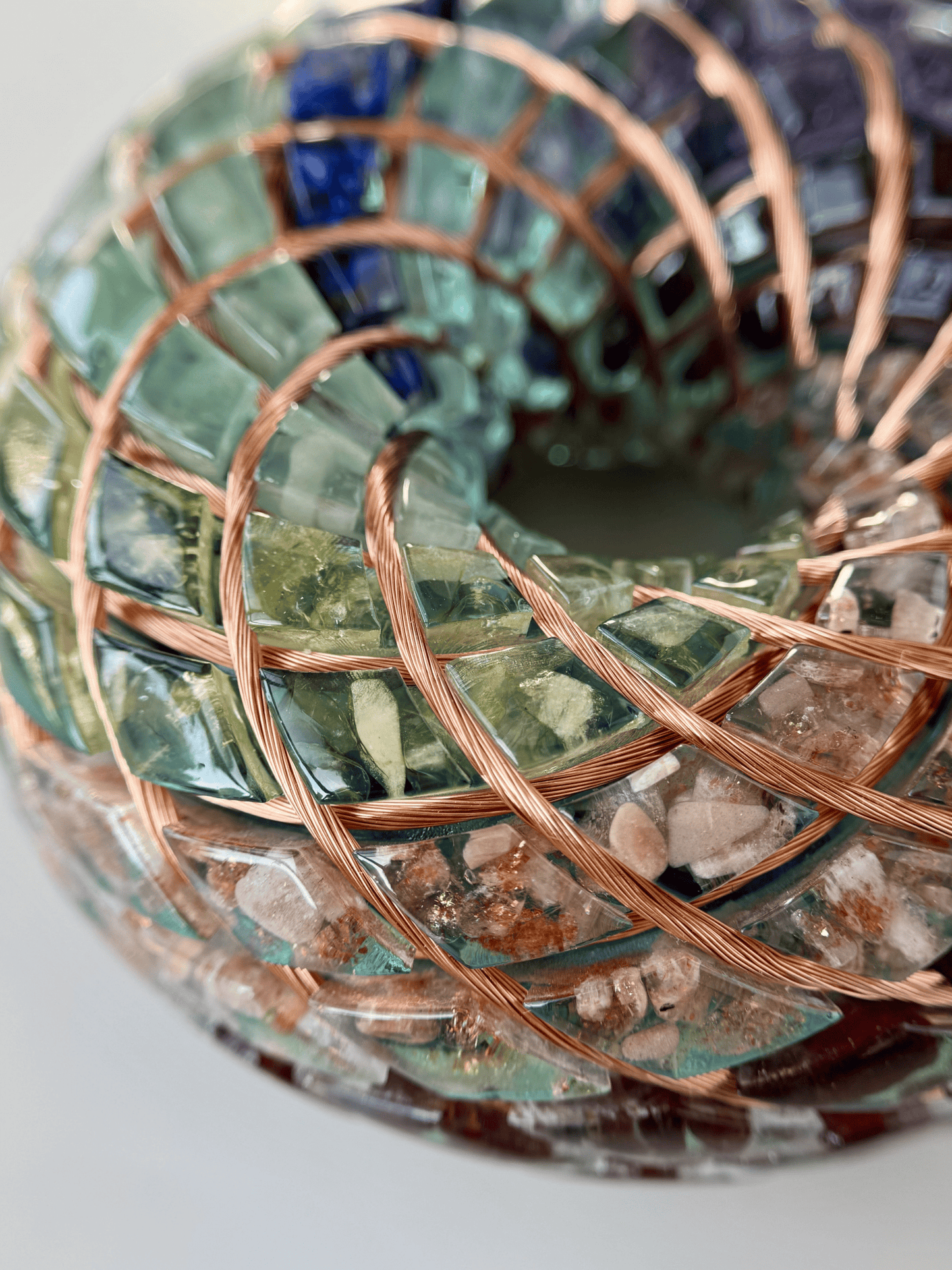 Custom made Torus Orgone Rodin Coil 7 Chakra Energy Generator vortex kit Meditation Healing PEMF device