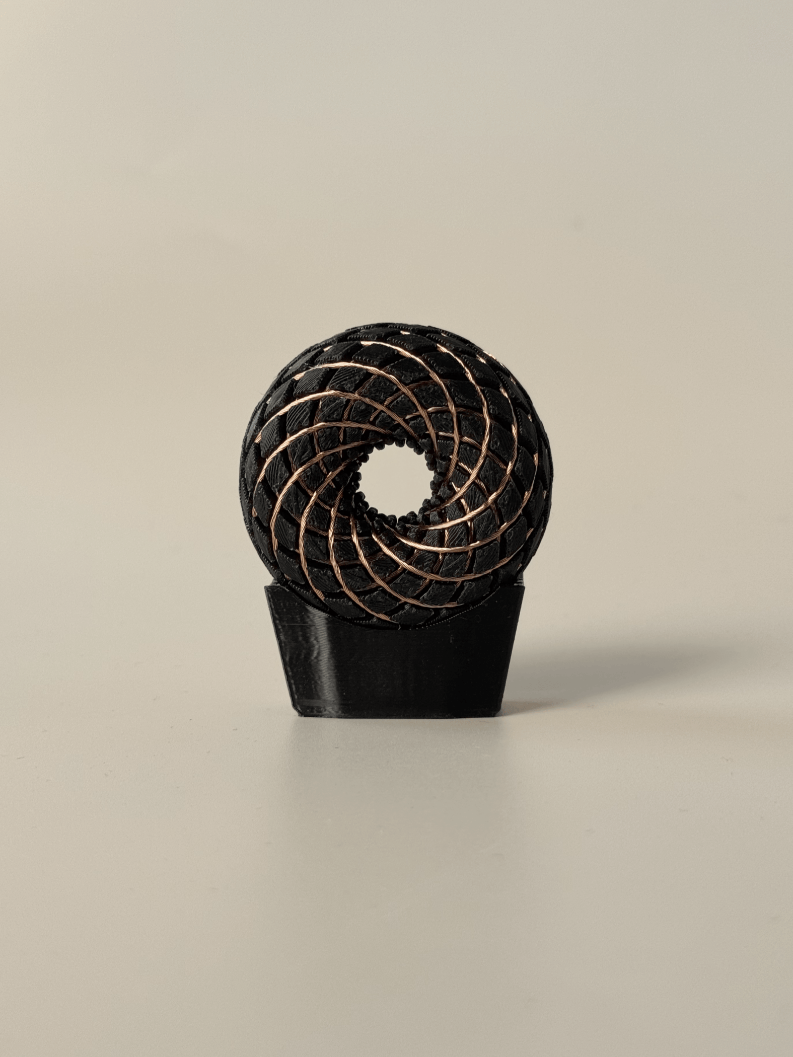 Custom Handmade Rodin Coil Model | Frequency tool | Personalized Toroid Field PEMF Generator