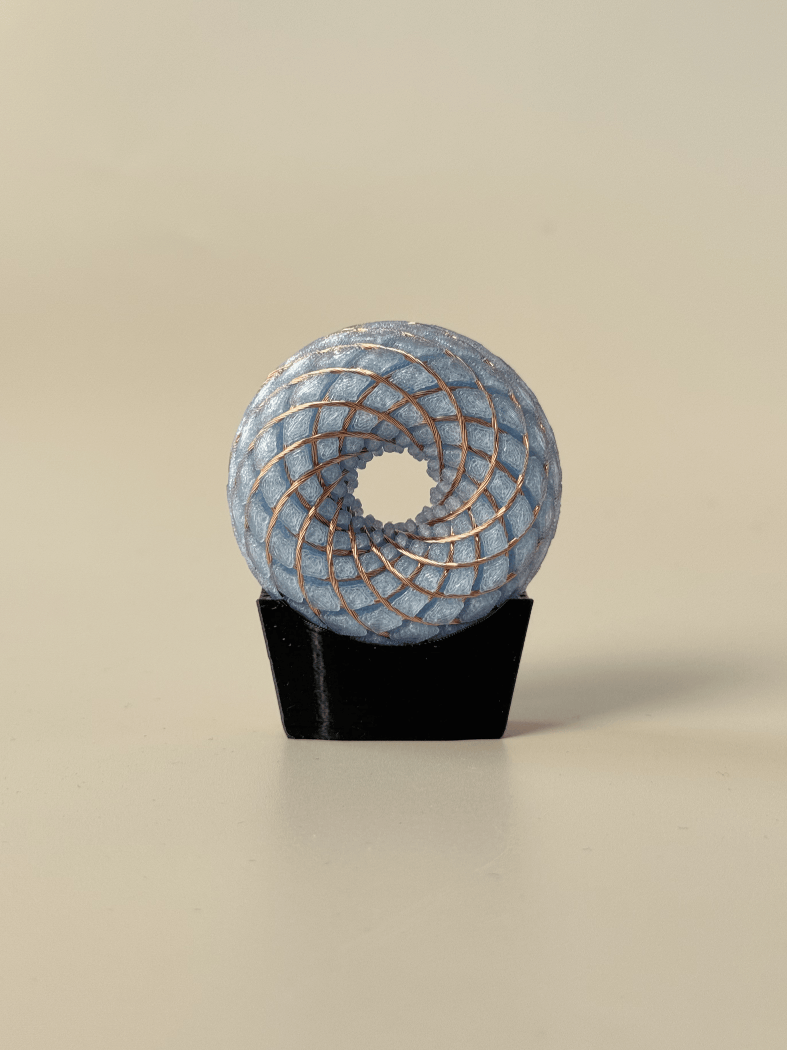 Custom Handmade Rodin Coil Model | Frequency tool | Personalized Toroid Field PEMF Generator