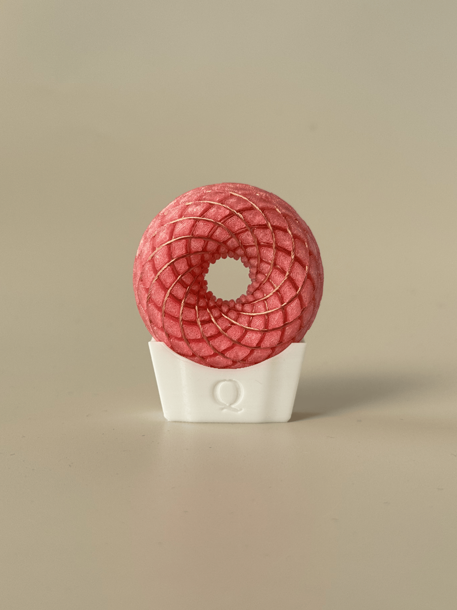 Custom Handmade Rodin Coil Model | Frequency tool | Personalized Toroid Field PEMF Generator