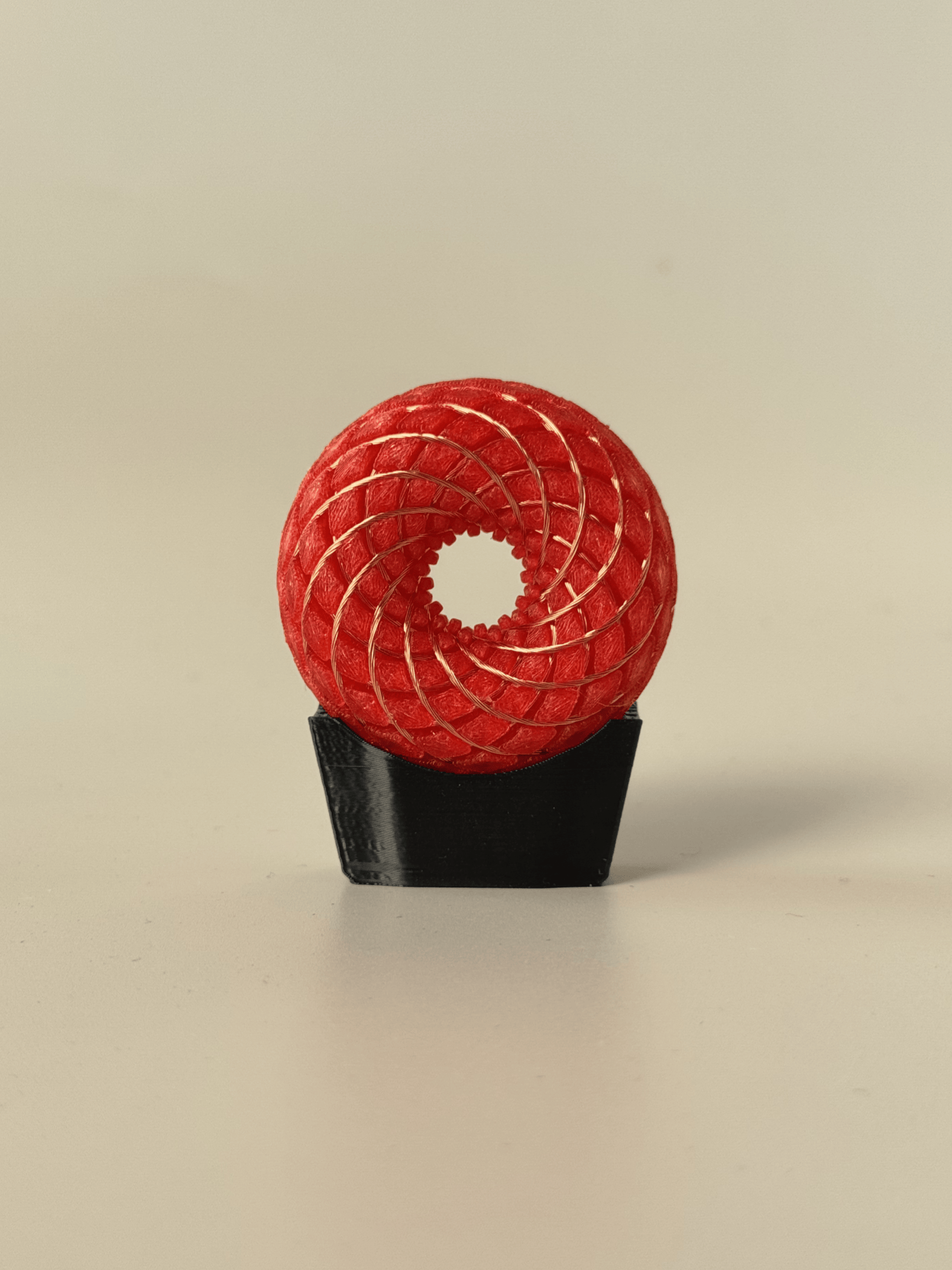 Custom Handmade Rodin Coil Model | Frequency tool | Personalized Toroid Field PEMF Generator