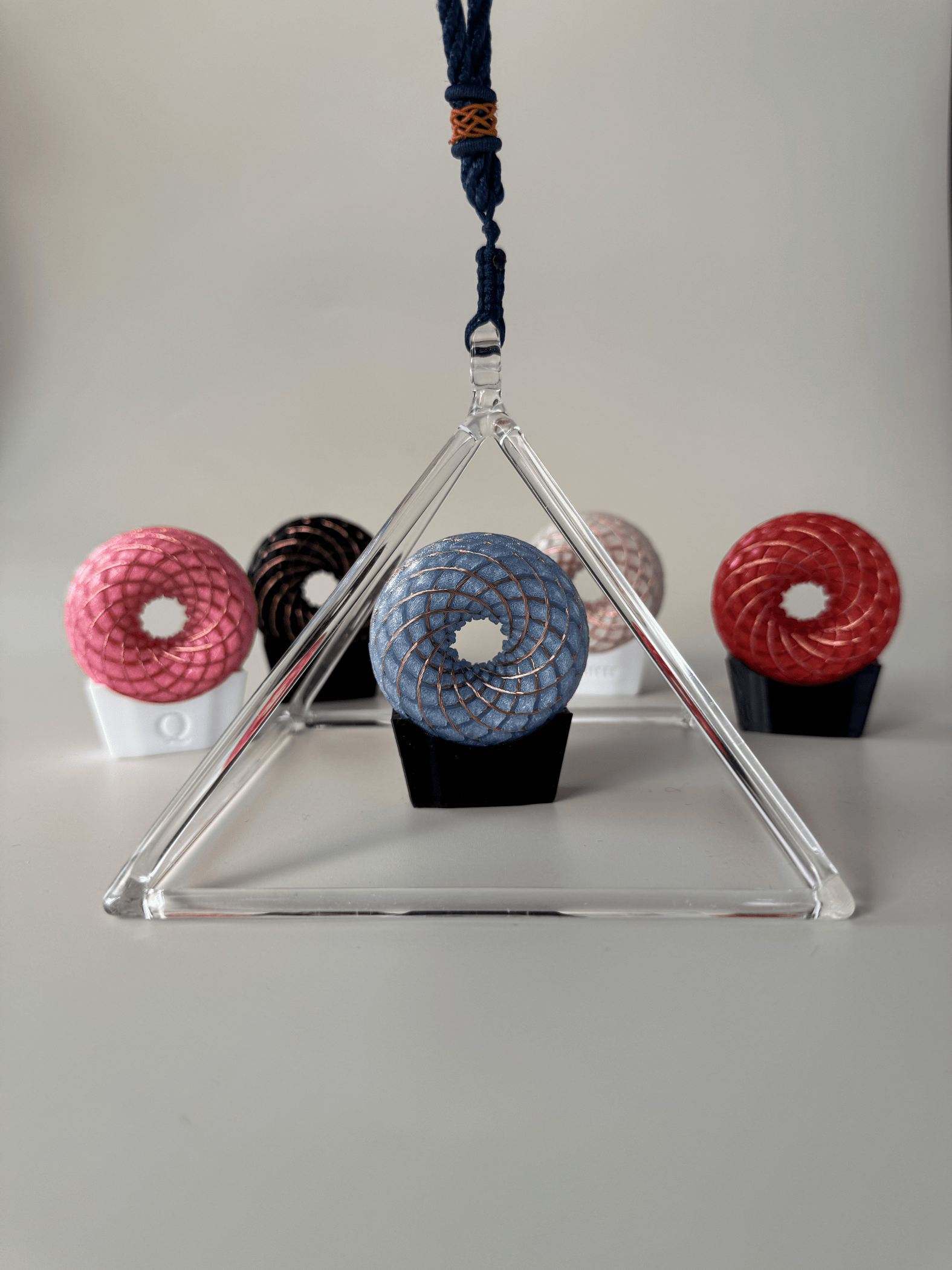 Custom Handmade Rodin Coil Model | Frequency tool | Personalized Toroid Field PEMF Generator