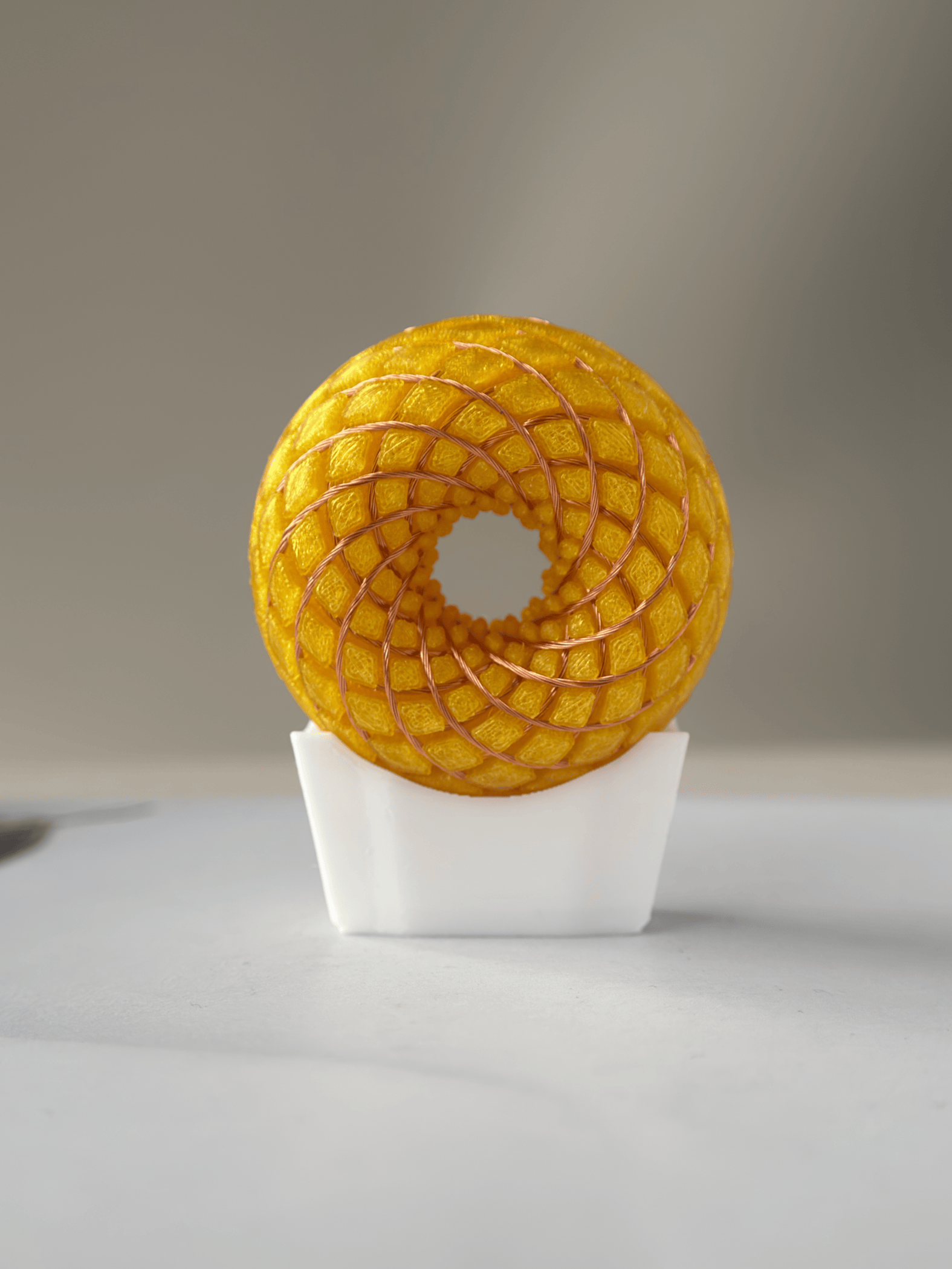 Custom Handmade Rodin Coil Model | Frequency tool | Personalized Toroid Field PEMF Generator