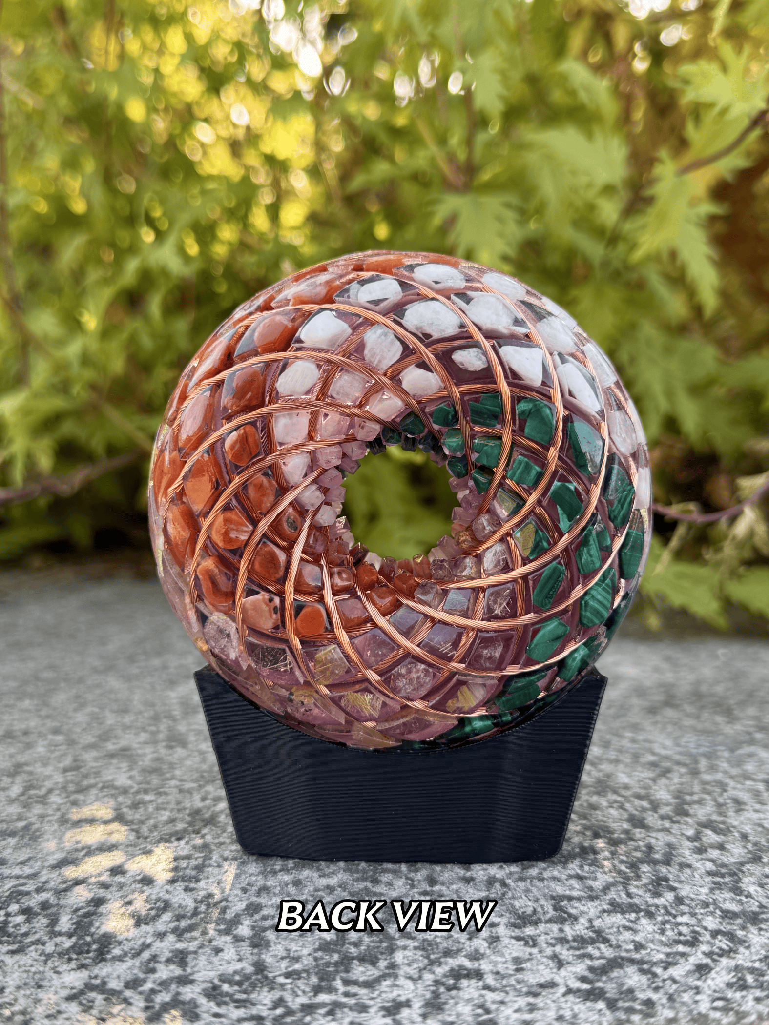 3.54inches/9cm- Rodin Coil Torus scalar PEMF generator frenquency healing