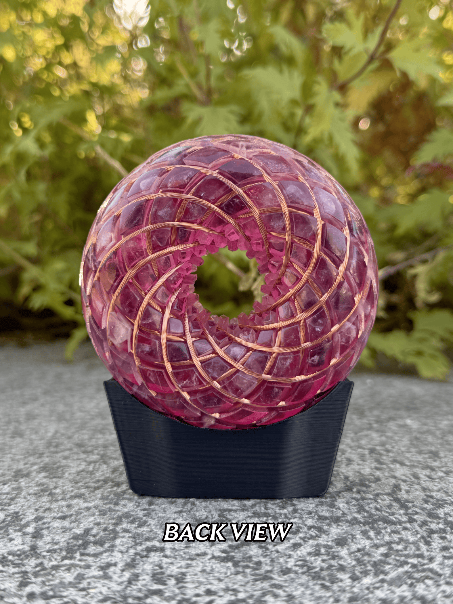 3.54inches/9cm- Rodin Coil Torus scalar PEMF generator frenquency healing