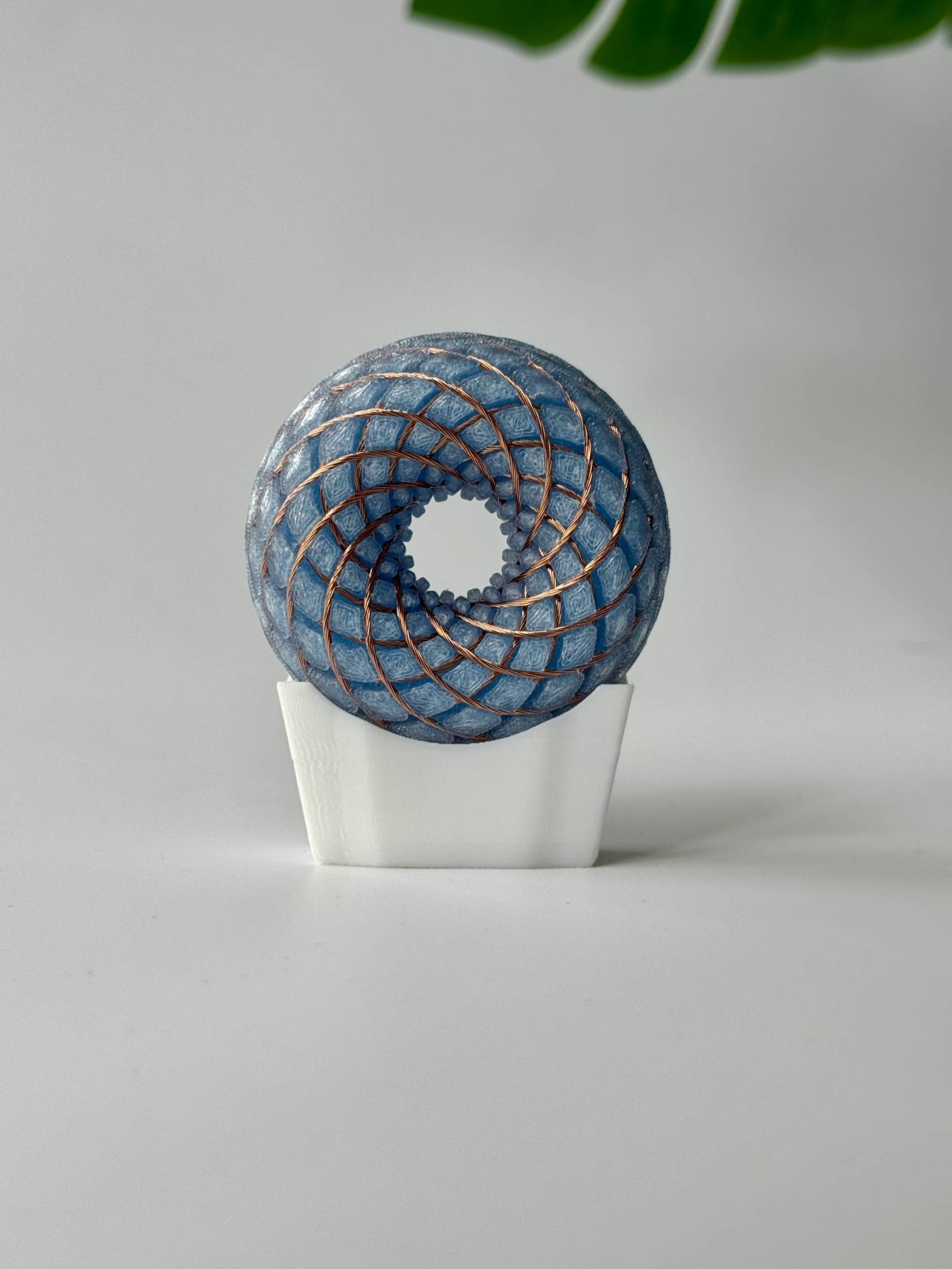 Custom Handmade Rodin Coil Model | Frequency tool | Personalized Toroid Field PEMF Generator