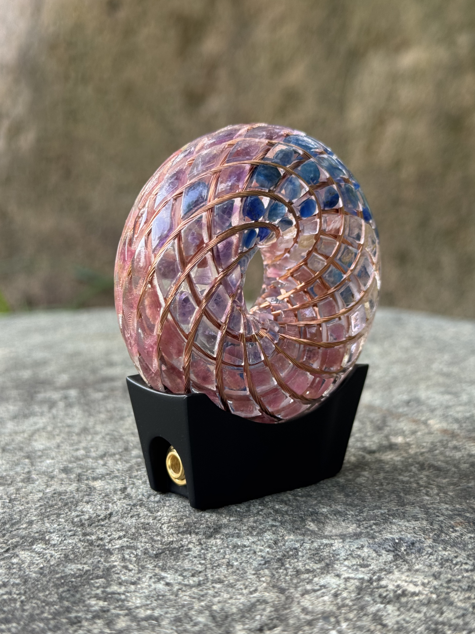 2.36in/6cm Torus Rodin Coil Vortex Crystal PEMF Frequency Generator | Spiritual Energy Gifts