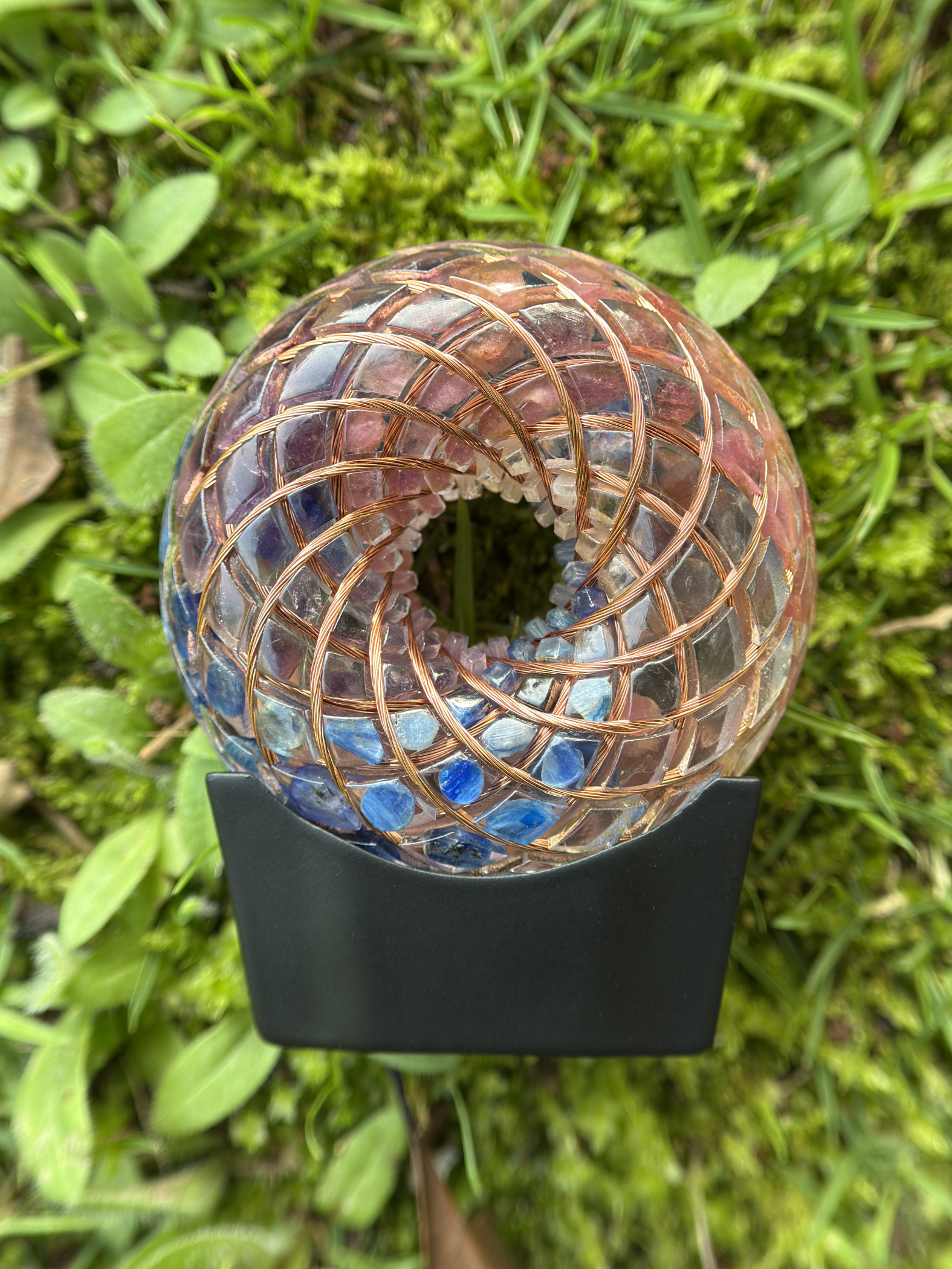 2.36in/6cm Torus Rodin Coil Vortex Crystal PEMF Frequency Generator | Spiritual Energy Gifts