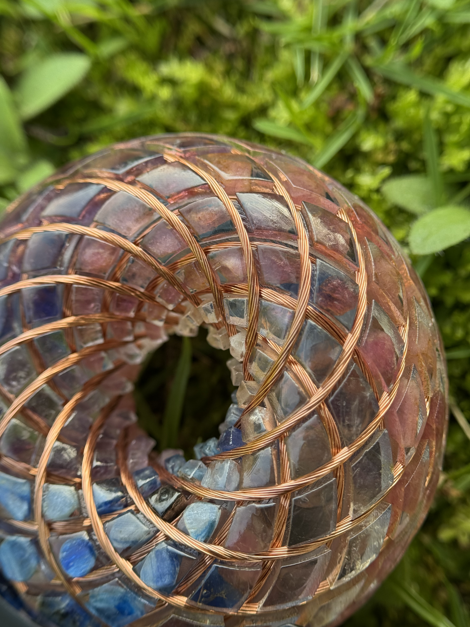 2.36in/6cm Torus Rodin Coil Vortex Crystal PEMF Frequency Generator | Spiritual Energy Gifts