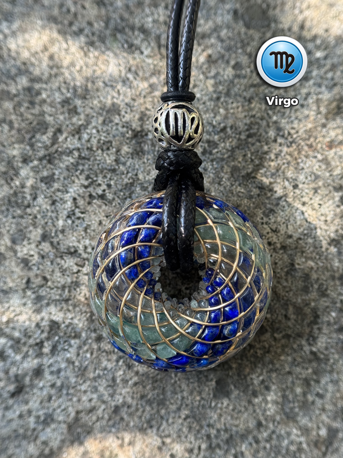 12 Zodiac Signs Torus Rodin Coil Pendant Necklace, Sacred Geometry Spiritual Jewelry Gifts