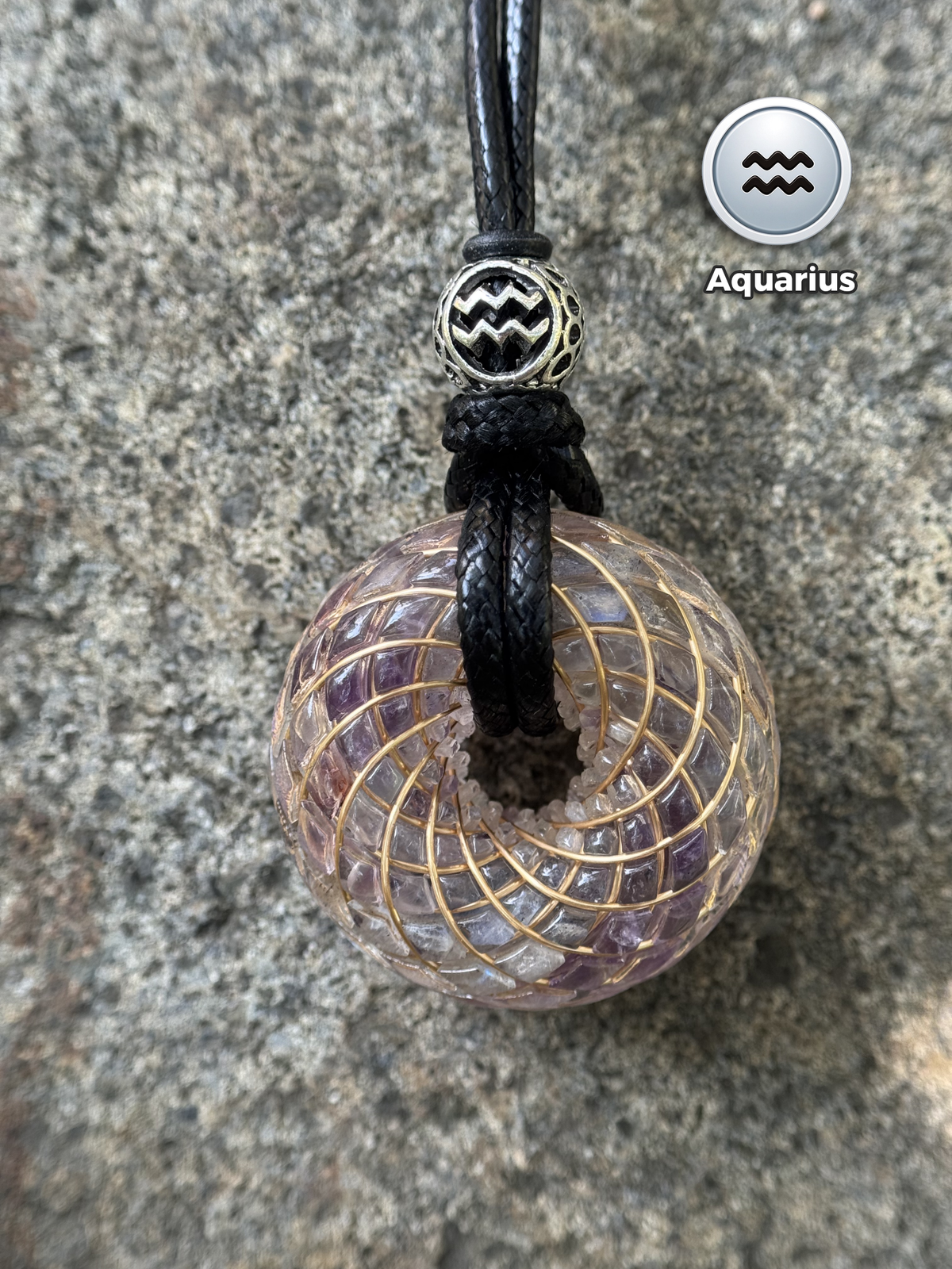 12 Zodiac Signs Torus Rodin Coil Pendant Necklace, Sacred Geometry Spiritual Jewelry Gifts