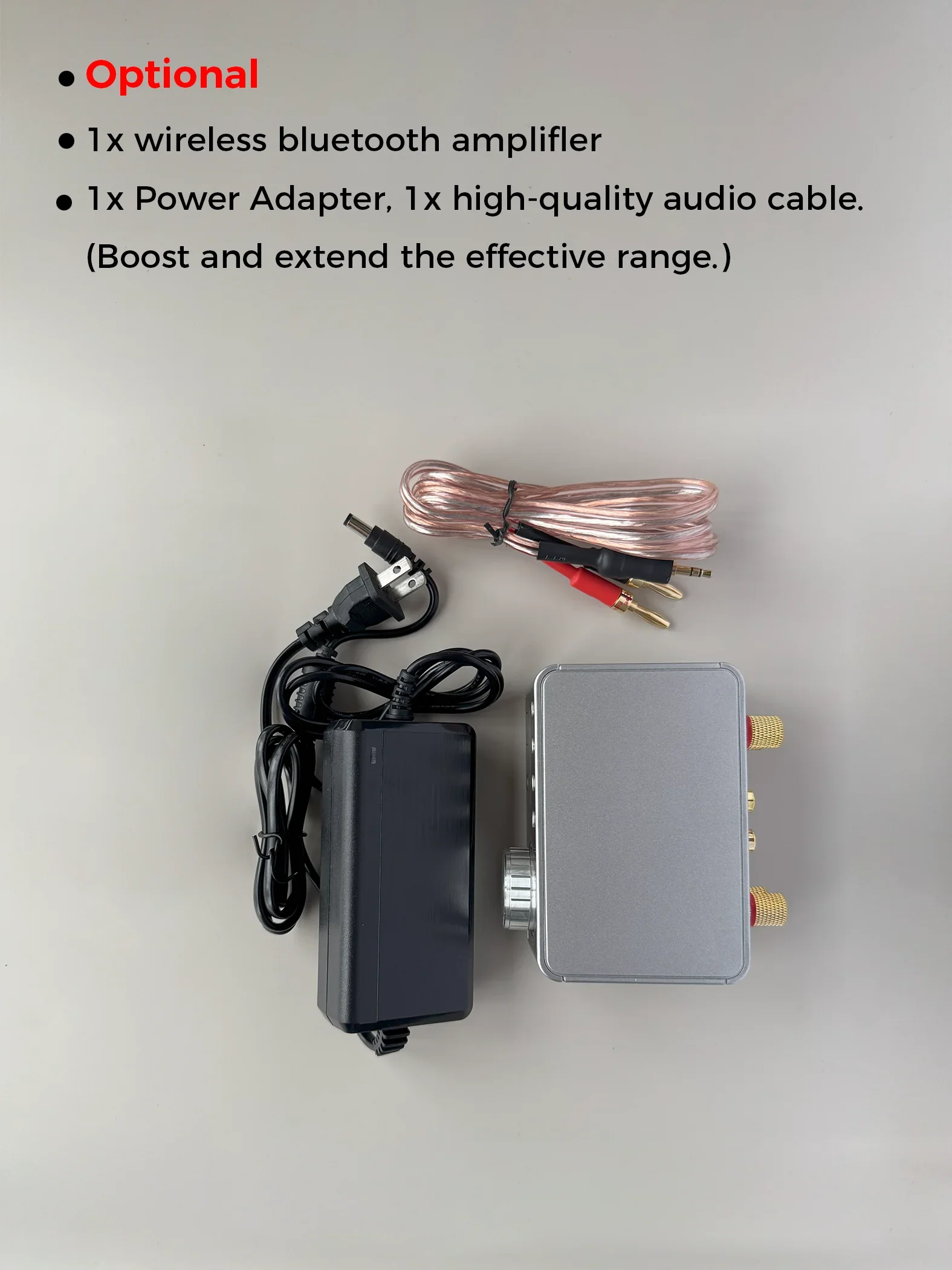 Upgrade options, Bluetooth Audio Player Includes 90 commonly used frequency files