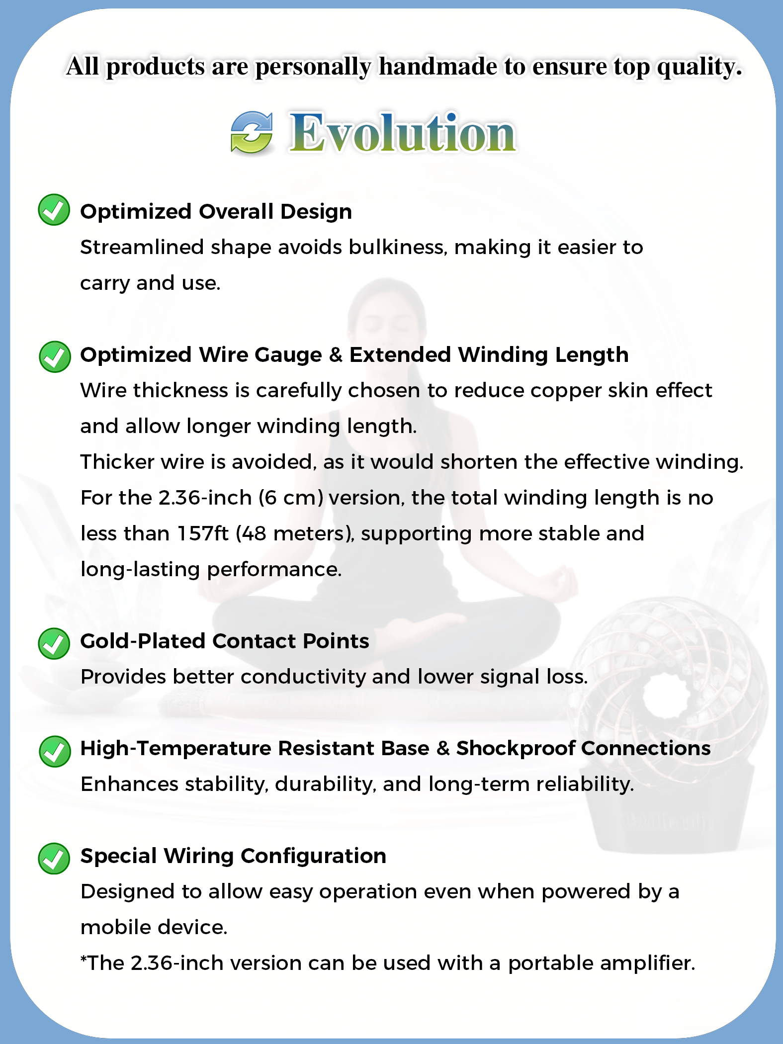 6CM-Handmade Rodin Coil Torus Orgonite Quartz Crystal | Inlaid Crystals Amazonite, Amethyst, Turquoise