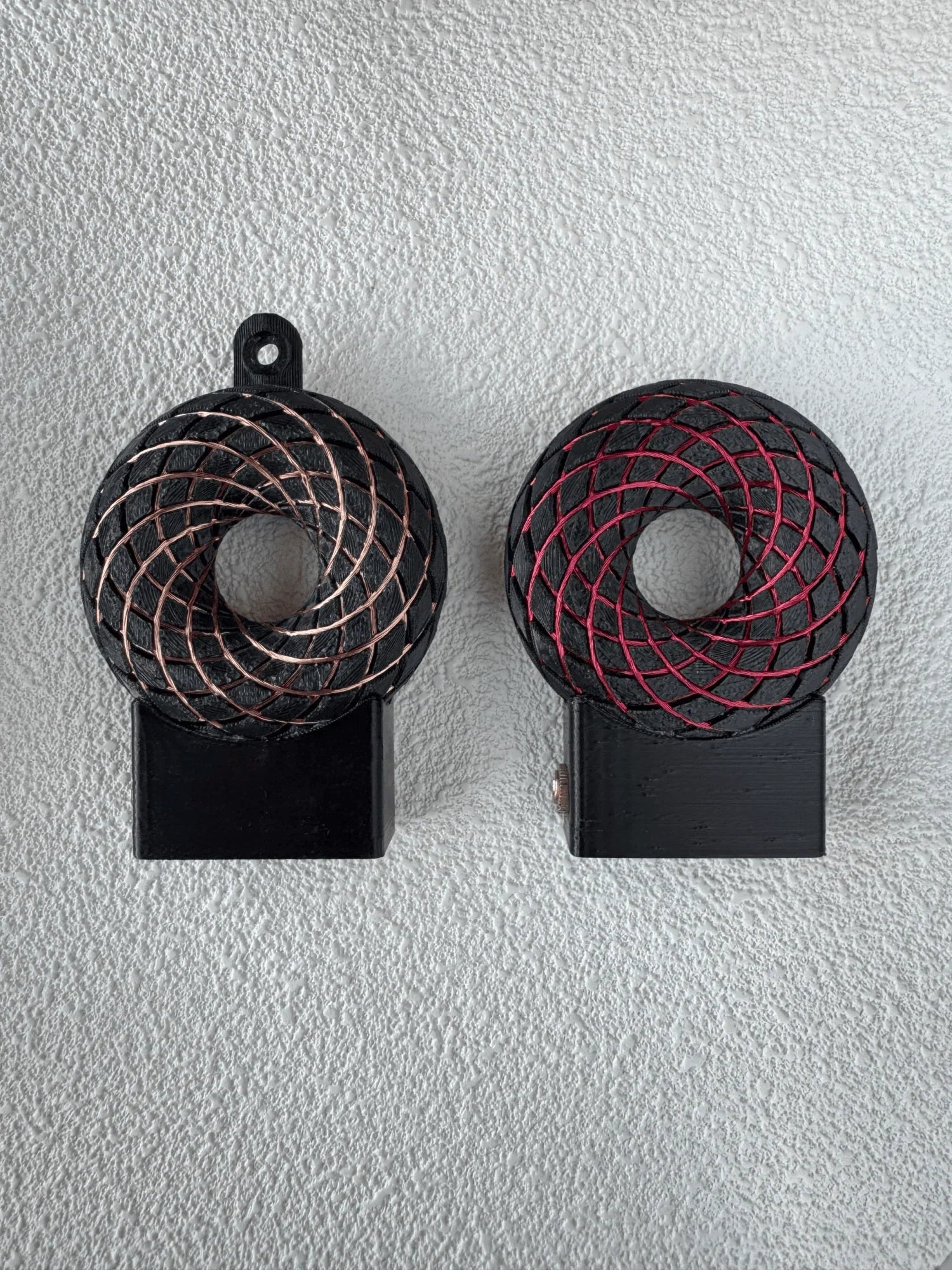 2.36“/6cm Mini Rodin Coil Pendant – Handmade Model with Lanyard | vortex coil | Toroid Vortex Wave Field Generator