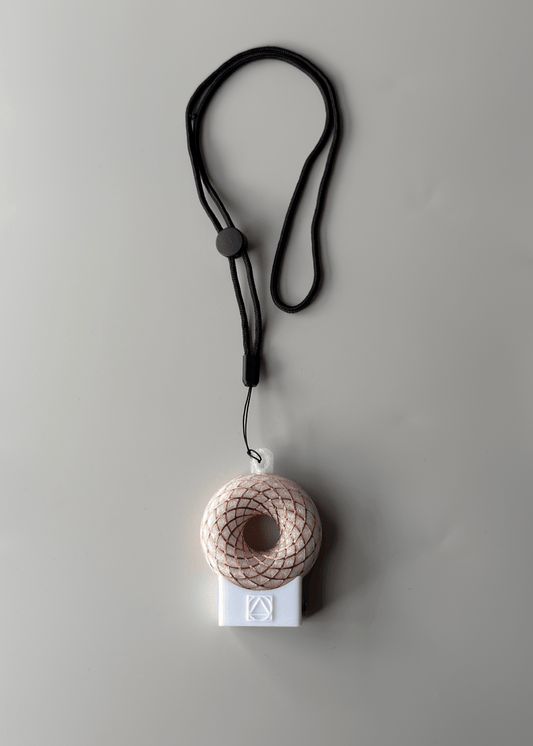 2.36“/6cm Mini Rodin Coil Pendant – Handmade Model with Lanyard | vortex coil | Toroid Vortex Wave Field Generator