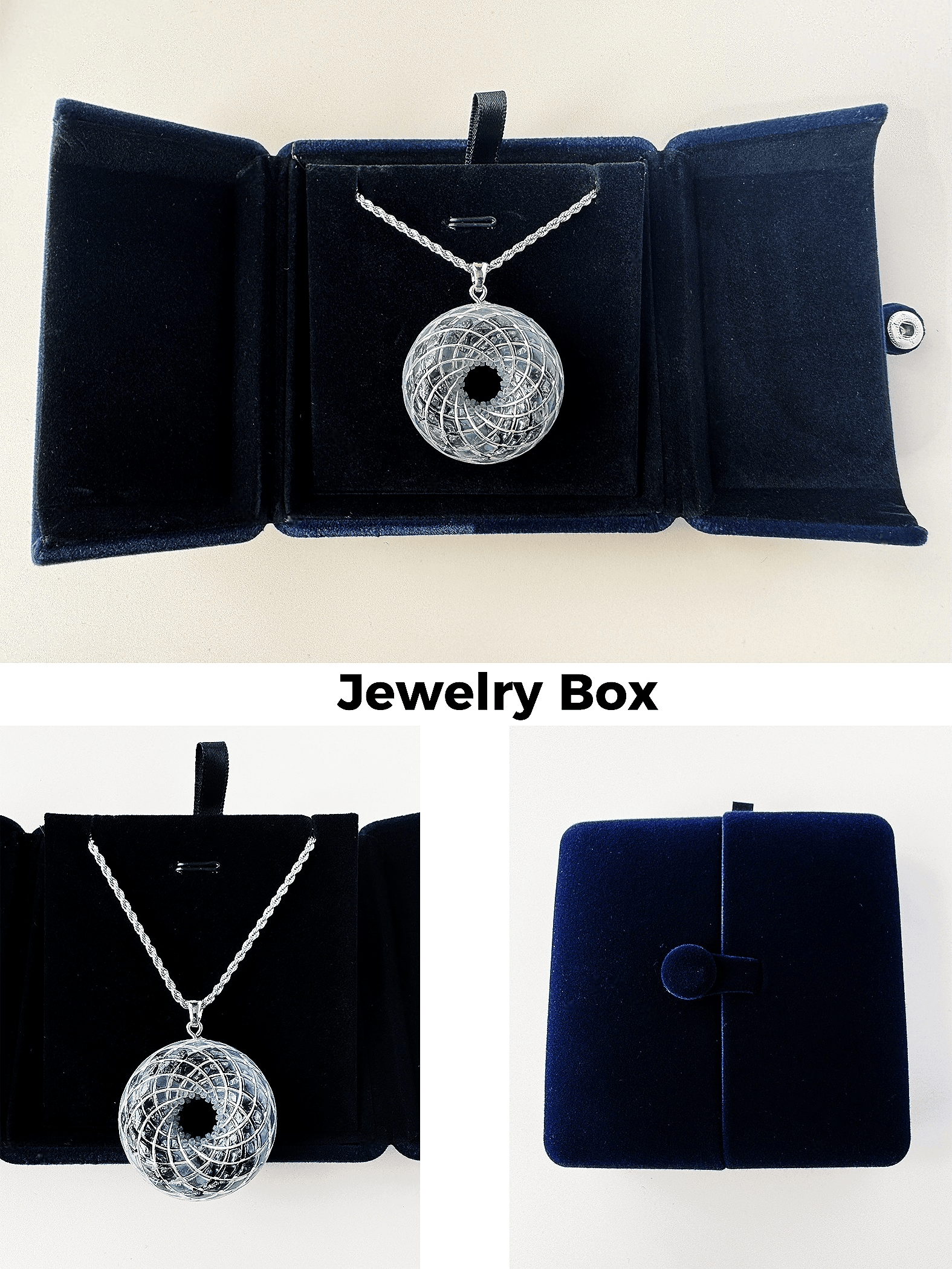 Handmade Rodin Coil Torus Orgonite Pendant Quartz Crystal necklace | Energy Protection and Chakra Balancing