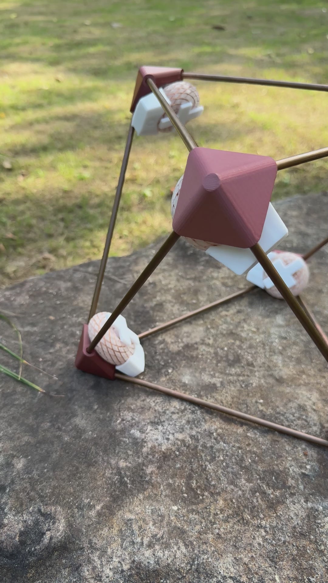 Sacred Geometry Rodin Coil Array | Pyramid Platonic Solid Energy Matrix | Meditation & Reiki Support Tool