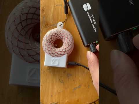 2.36“/6cm Mini Rodin Coil Pendant – Handmade Model with Lanyard | vortex coil | Toroid Vortex Wave Field Generator